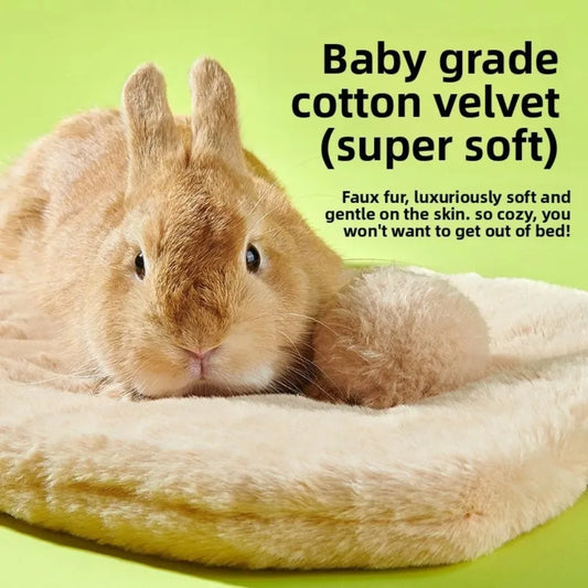 Autumn Winter Warm Small Guinea Pig Hamster Bed House House Nest Hamster Accessories Squirrel Hedgehog Rabbit Chinchilla Bed Mat