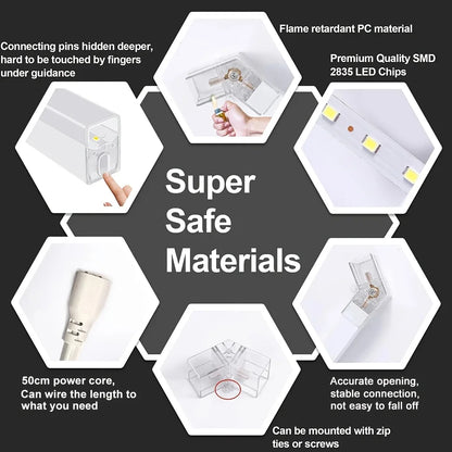Hexagon LED Garage Light 6500K Honeycomb Ceiling LED Tube Lighting for Car Detailing Shop Light for Barbershop Gym Car Wash Room