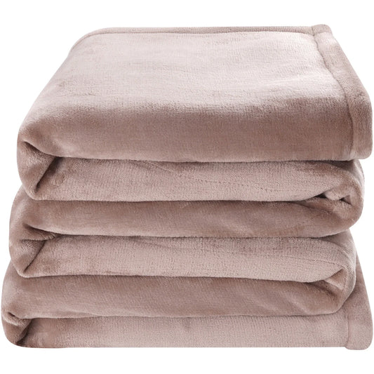SucceBuy Heated Blanket Electric Throw 100" x 90"King Size Soft Flannel Heating Blanket with 10H Timer Auto-off 5 Heating Levels