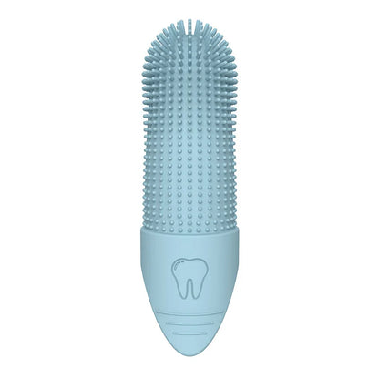 Dog Toothbrush, 360° Cleaning Finger Toothbrush for Dogs, Food Grade Silicone Dog Finger Toothbrush for Dogs & Cats Dental Care