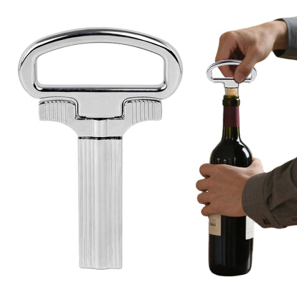 2 Prong Wine Bottle Opener Beer Corkscrew Cork Wine Bottle Puller Remover Portable Bottle Opener With Corkscrew For Home