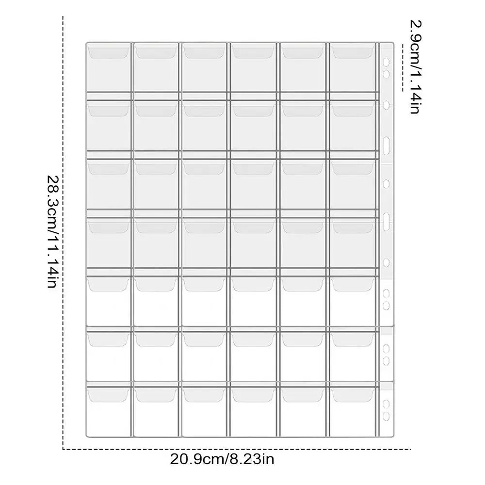 Portable Coin Collection Set 200 Coin 30 Paper Money Panels PVC Transparent Philatelic Book Album With Zipper Protection