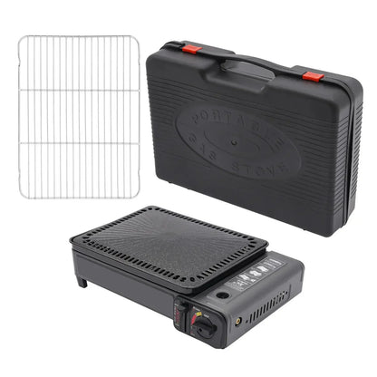 Butane Grill Stove Portable Camping Grill Gas Stove for Camping Traveling Trekking